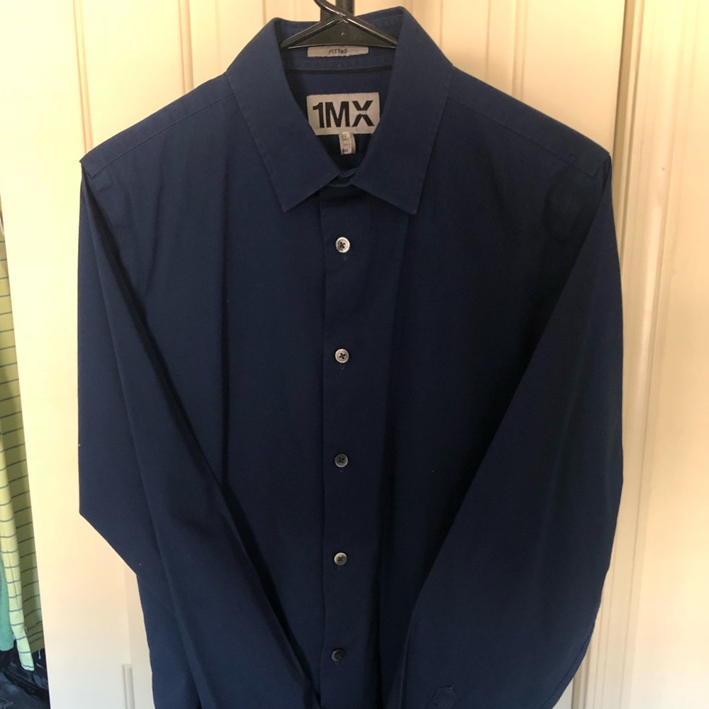 Express 1MX Dress Shirt